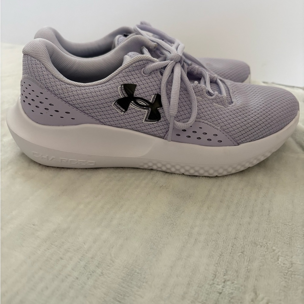 Under Armour Women’s Charged Surge 4 Running Shoes Salt Purple 7.5 - Picture 3 of 9